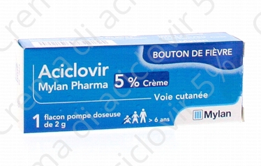 Crema di aciclovir 5%